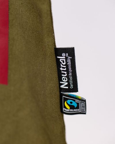 Bio-Baumwolltasche Fairtrace: Schwere 210g/m² Premium-Qualität