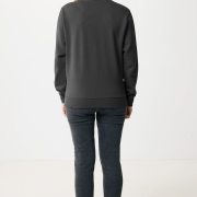 Nachhaltiger Unisex-Rundhalspullover „Pure Comfort“: Branding zum Einkuscheln