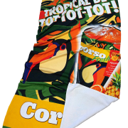 Twin-Touch Hybrid-Handtuch: Foto-Brillanz trifft natürliche Baumwolle