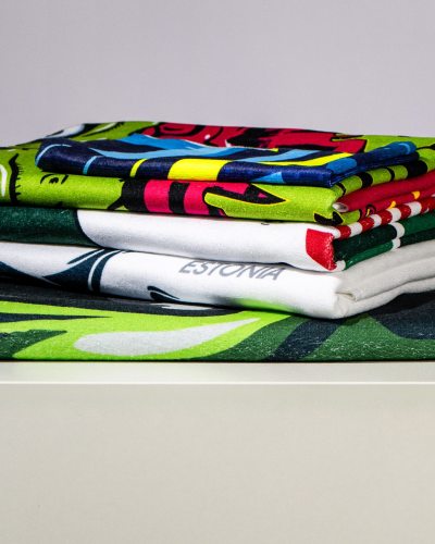 Twin-Touch Hybrid-Handtuch: Foto-Brillanz trifft natürliche Baumwolle