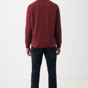 Nachhaltiger Unisex-Rundhalspullover „Pure Comfort“: Branding zum Einkuscheln