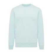 Nachhaltiger Unisex-Rundhalspullover „Pure Comfort“: Branding zum Einkuscheln