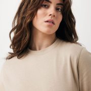 Nachhaltiger Unisex-Rundhalspullover „Pure Comfort“: Branding zum Einkuscheln