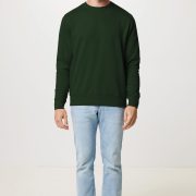 Nachhaltiger Unisex-Rundhalspullover „Pure Comfort“: Branding zum Einkuscheln