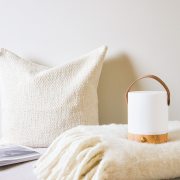 LED Holz Laterne Nordic: Nachhaltiges Design-Licht mit Logo