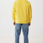 Nachhaltiger Unisex-Rundhalspullover „Pure Comfort“: Branding zum Einkuscheln