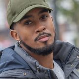 Grün 6 Panel Kappe recycelte Stoffe (8)