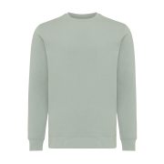 Nachhaltiger Unisex-Rundhalspullover „Pure Comfort“: Branding zum Einkuscheln