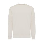 Nachhaltiger Unisex-Rundhalspullover „Pure Comfort“: Branding zum Einkuscheln