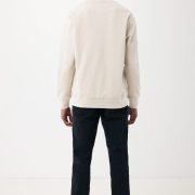 Nachhaltiger Unisex-Rundhalspullover „Pure Comfort“: Branding zum Einkuscheln