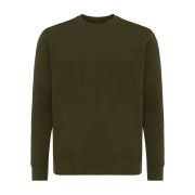 Nachhaltiger Unisex-Rundhalspullover „Pure Comfort“: Branding zum Einkuscheln