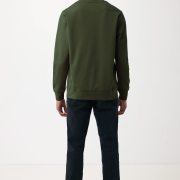 Nachhaltiger Unisex-Rundhalspullover „Pure Comfort“: Branding zum Einkuscheln