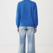 Nachhaltiger Unisex-Rundhalspullover „Pure Comfort“: Branding zum Einkuscheln