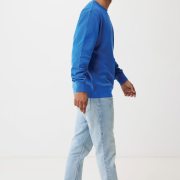 Nachhaltiger Unisex-Rundhalspullover „Pure Comfort“: Branding zum Einkuscheln