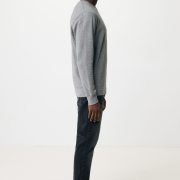 Nachhaltiger Unisex-Rundhalspullover „Pure Comfort“: Branding zum Einkuscheln