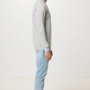 Nachhaltiger Unisex-Rundhalspullover „Pure Comfort“: Branding zum Einkuscheln