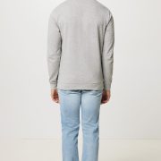 Nachhaltiger Unisex-Rundhalspullover „Pure Comfort“: Branding zum Einkuscheln