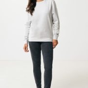 Nachhaltiger Unisex-Rundhalspullover „Pure Comfort“: Branding zum Einkuscheln