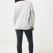 Nachhaltiger Unisex-Rundhalspullover „Pure Comfort“: Branding zum Einkuscheln