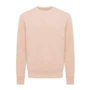 Nachhaltiger Unisex-Rundhalspullover „Pure Comfort“: Branding zum Einkuscheln