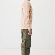 Nachhaltiger Unisex-Rundhalspullover „Pure Comfort“: Branding zum Einkuscheln