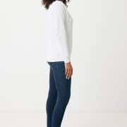 Nachhaltiger Unisex-Rundhalspullover „Pure Comfort“: Branding zum Einkuscheln