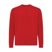 Nachhaltiger Unisex-Rundhalspullover „Pure Comfort“: Branding zum Einkuscheln