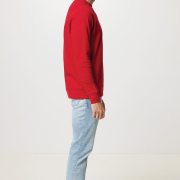 Nachhaltiger Unisex-Rundhalspullover „Pure Comfort“: Branding zum Einkuscheln