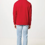 Nachhaltiger Unisex-Rundhalspullover „Pure Comfort“: Branding zum Einkuscheln