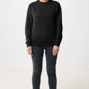 Nachhaltiger Unisex-Rundhalspullover „Pure Comfort“: Branding zum Einkuscheln