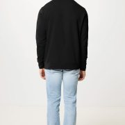 Nachhaltiger Unisex-Rundhalspullover „Pure Comfort“: Branding zum Einkuscheln