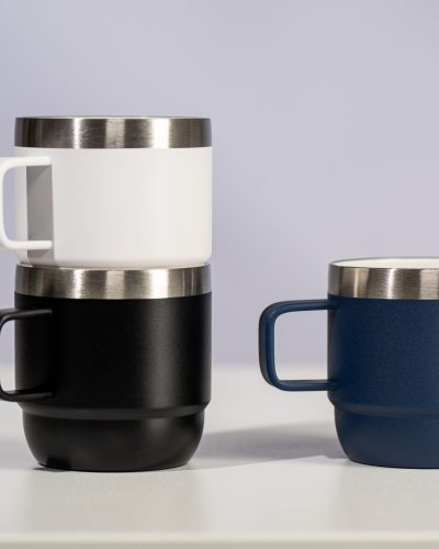 Titan-Ceramic Pure Tasse: Edelstahl-Power mit Keramik-Kern
