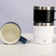 Titan-Ceramic Pure Tasse: Edelstahl-Power mit Keramik-Kern
