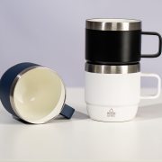 Titan-Ceramic Pure Tasse: Edelstahl-Power mit Keramik-Kern
