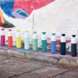 Wiederverwendbare Flasche 3 Einzelteile RPET (6)