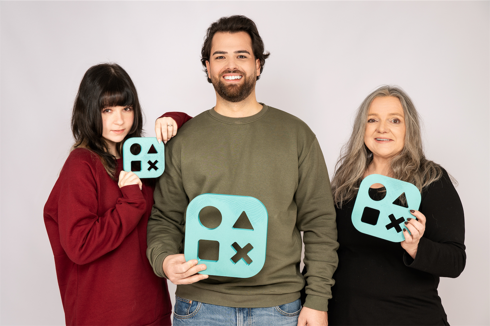 Team Giveaways.at V. l. n. r.: Mischa, David