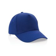 Nachhaltige 5-Panel Kappe: Recycelte Baumwolle (280g)