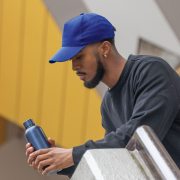 Nachhaltige 5-Panel Kappe: Recycelte Baumwolle (280g)