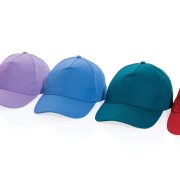 Nachhaltige 5-Panel Kappe: Recycelte Baumwolle (280g)