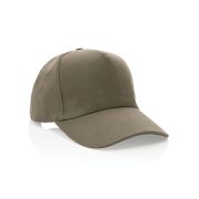 Nachhaltige 5-Panel Kappe: Recycelte Baumwolle (280g)