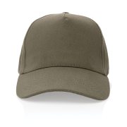 Nachhaltige 5-Panel Kappe: Recycelte Baumwolle (280g)