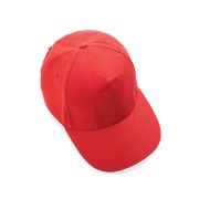 Nachhaltige 5-Panel Kappe: Recycelte Baumwolle (280g)