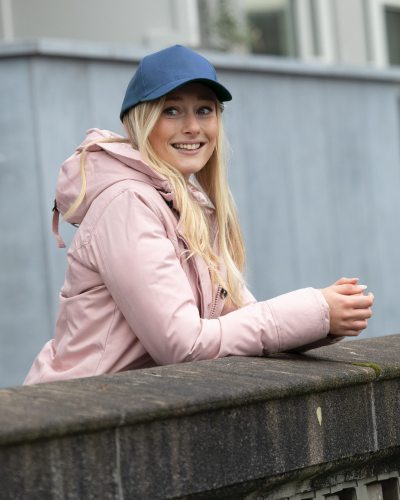 Nachhaltige 5-Panel Kappe: Recycelte Baumwolle (280g)