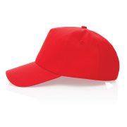 Nachhaltige 5-Panel Kappe: Recycelte Baumwolle (280g)