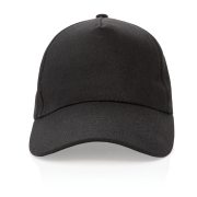Nachhaltige 5-Panel Kappe: Recycelte Baumwolle (280g)