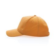 Nachhaltige 5-Panel Kappe: Recycelte Baumwolle (280g)