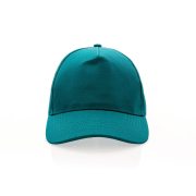 Nachhaltige 5-Panel Kappe: Recycelte Baumwolle (280g)