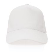 Nachhaltige 5-Panel Kappe: Recycelte Baumwolle (280g)