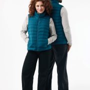 Nachhaltiger Damen Bodywarmer: 100 % Recycling-Polyester (Winddicht)