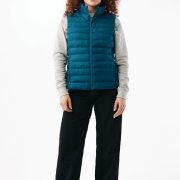 Nachhaltiger Damen Bodywarmer: 100 % Recycling-Polyester (Winddicht)